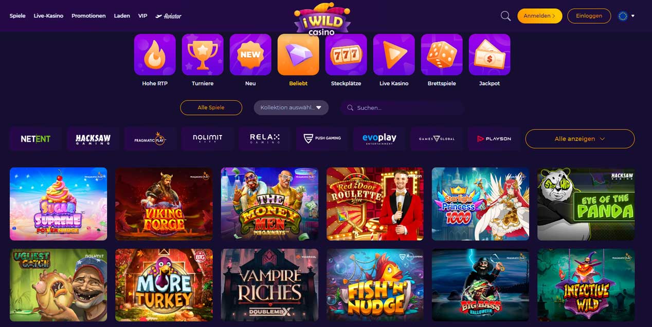 iwildcasino bewertung